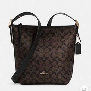 Coach Val Duffle in Signature Canvas